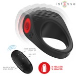 INTENSE - CLOVER VIBRATOR PEENISE RING 10 VIBRATSIOONI MUST